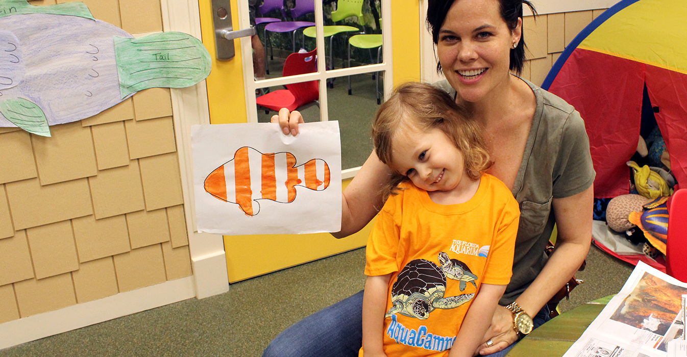 Mother_And_Child_Doing_Art_At_Homeschool
