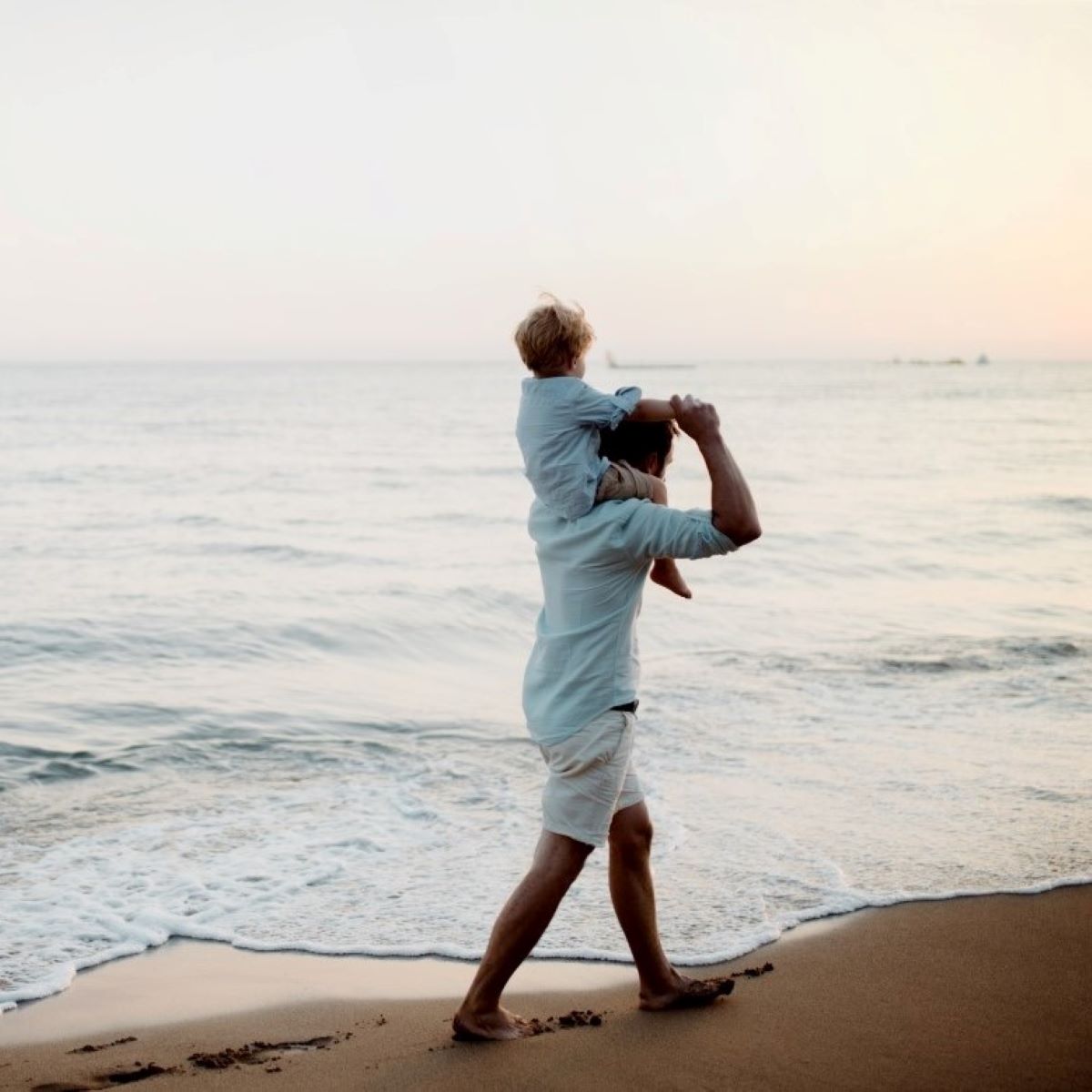 A Walk On Water on X: Father & Son ~~~~~~ The ocean unlocks