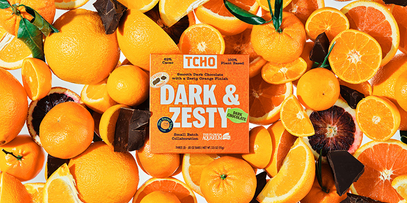 Dark and Zesty Chocolate Bar collaboration with the Florida Aquarium