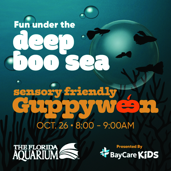Sensory friendly Guppyween at the Florida Aquarium