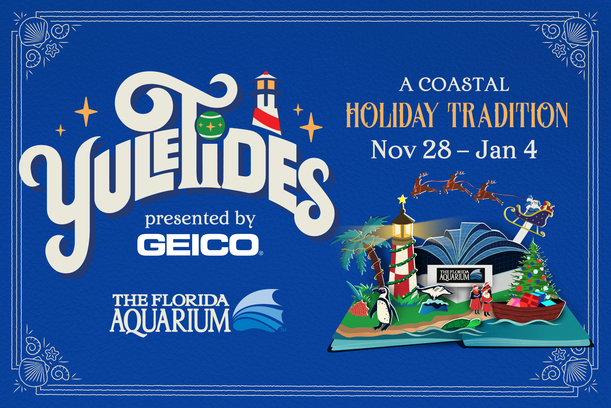 Yuletides 2025 at the Florida Aquarium