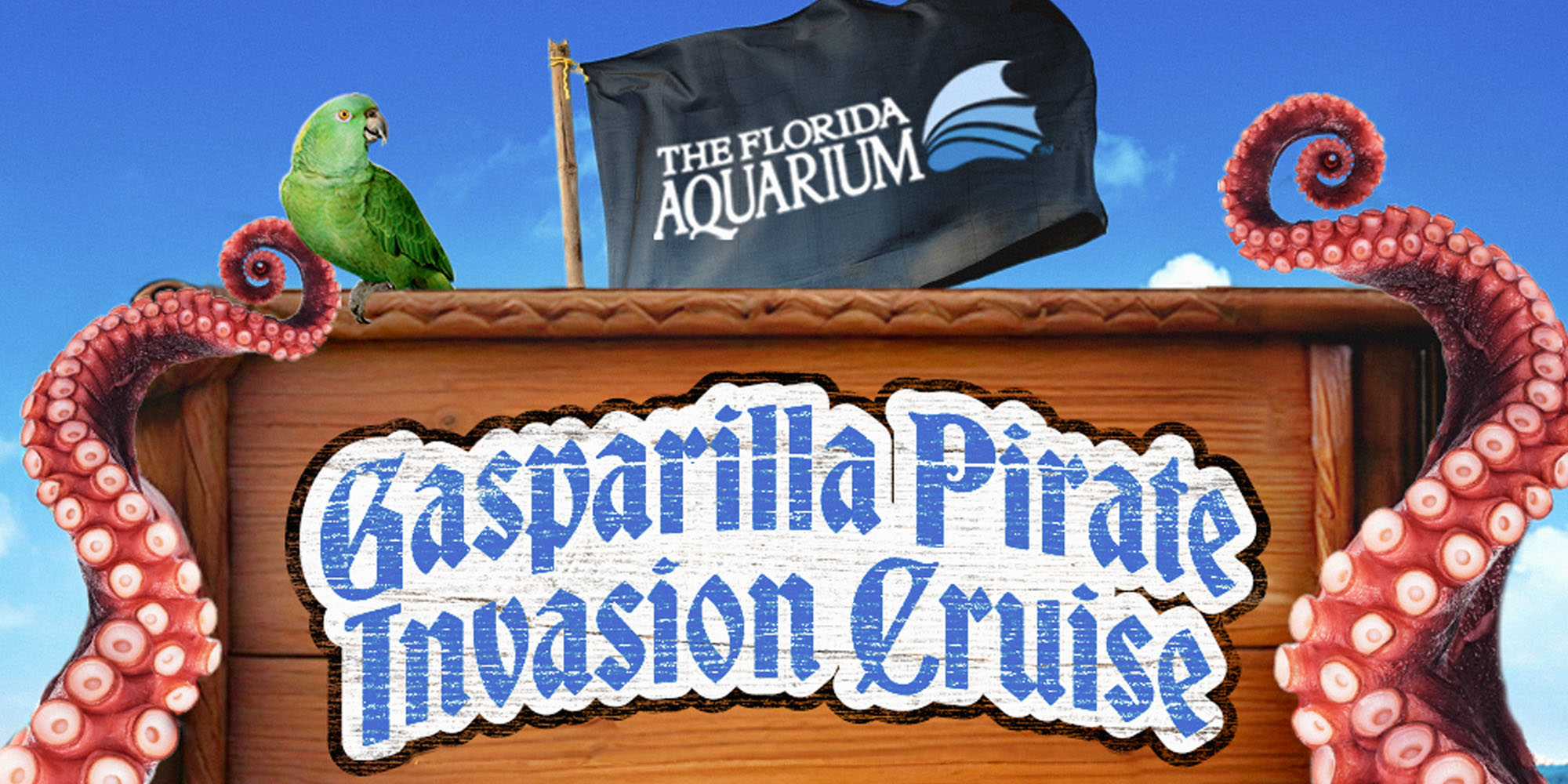 Gasparilla Boat Parade with the Florida Aquarium