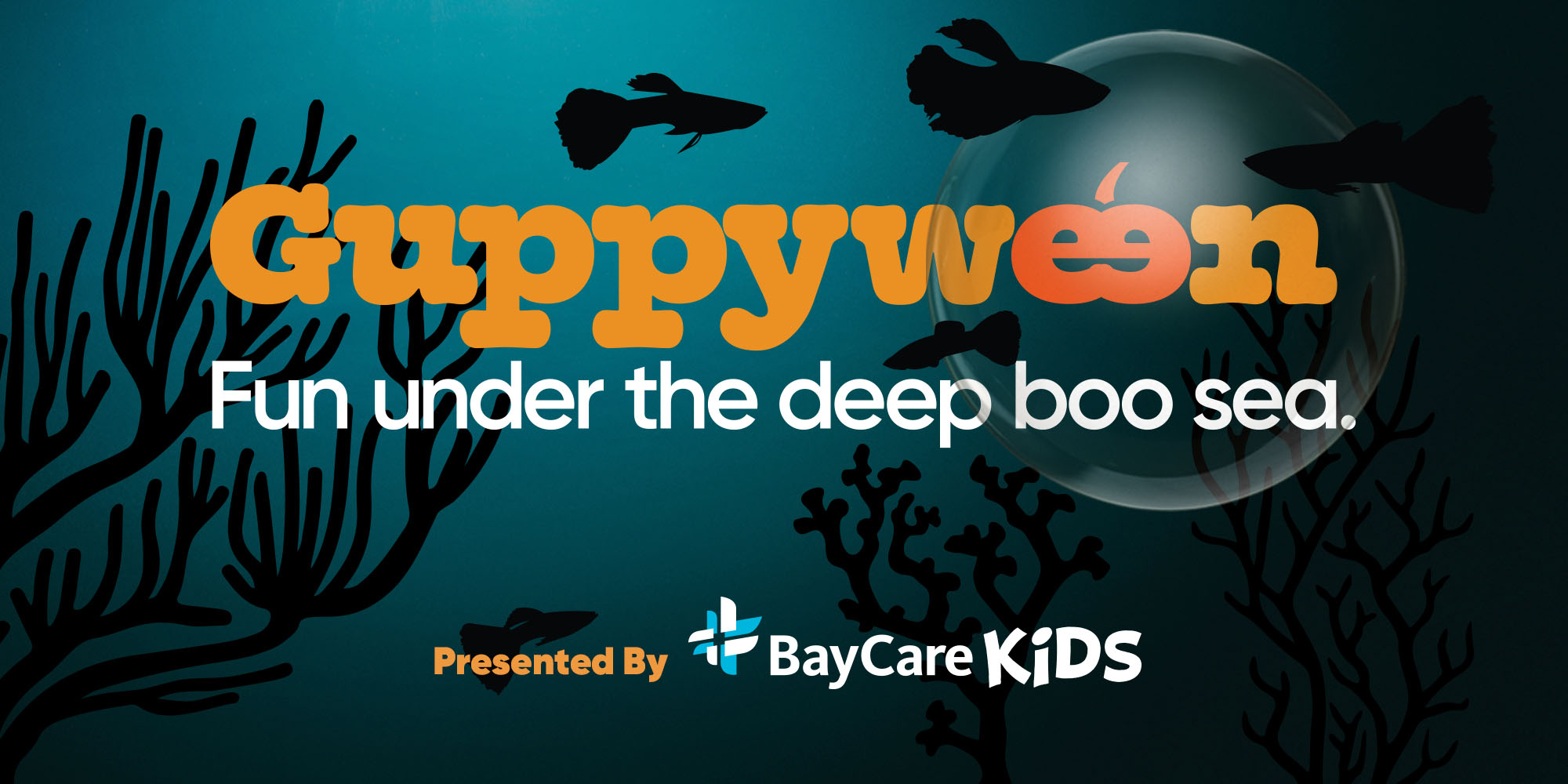 Guppyween, fun under the deep boo sea.