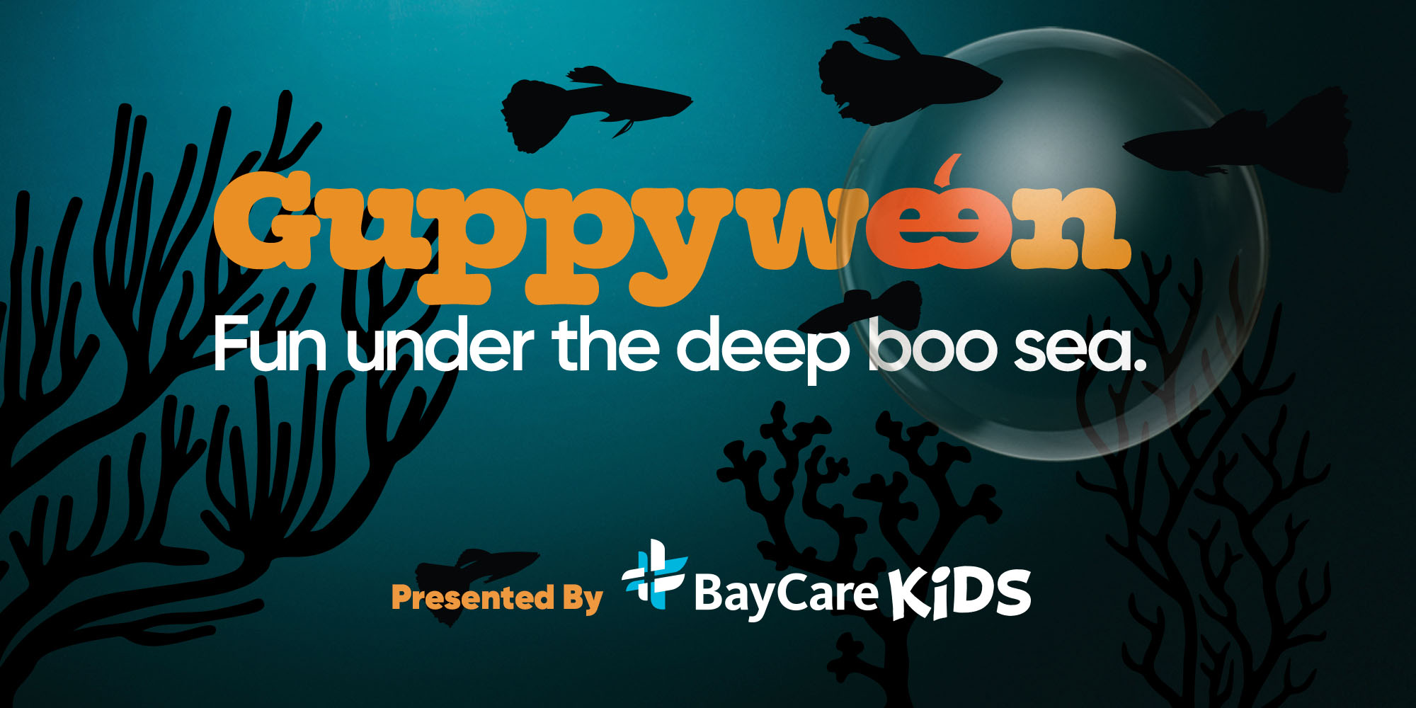 Guppyween, fun under the deep boo sea.